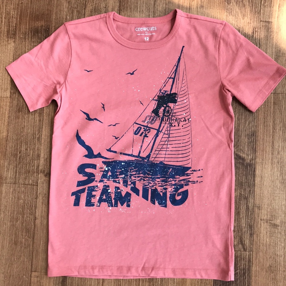 NWOT Boys J.Crew Mercantile Graphic T-Shirt